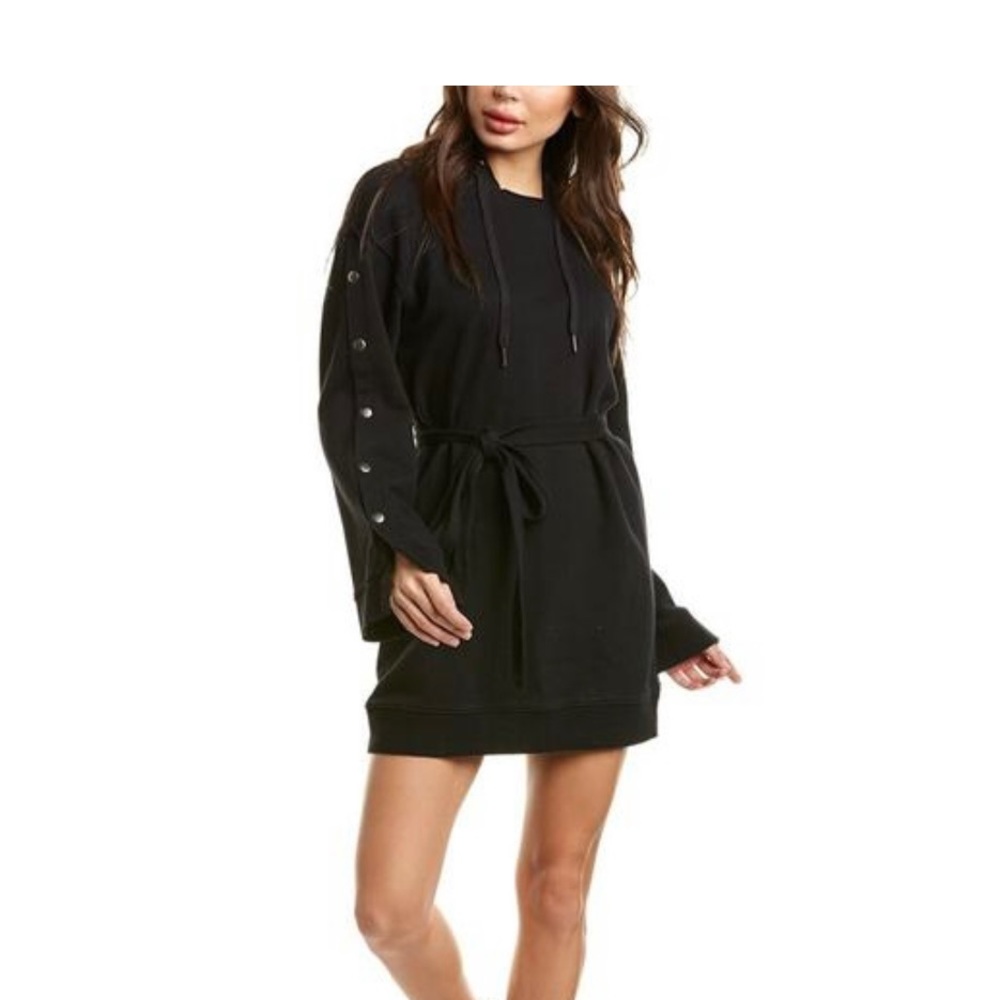 Pam & Gela hooded mini dress